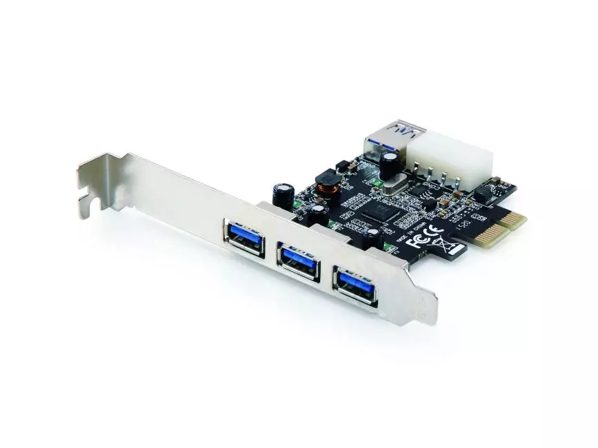 &divide; Controladora pcie conceptronic c4usb3exi 3 puertos externos y 1 interno c05-138