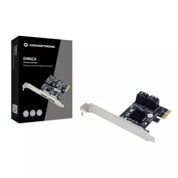 &divide; Controladora pcie conceptronic csata600exi sata-3 por pcie c05-150
