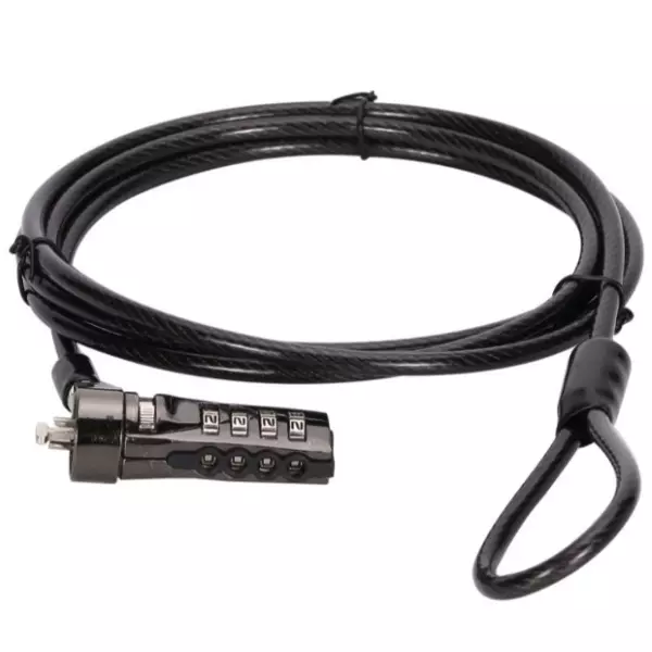 &divide; Cable de seguridad conceptronic custodio01bs por combinacion 4 digitos 1.8m