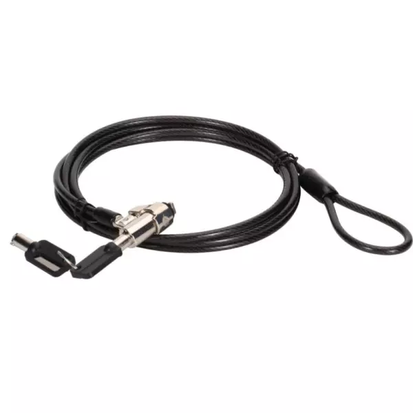 &divide; Cable de seguridad conceptronic custodio02bs por llave 1.8m