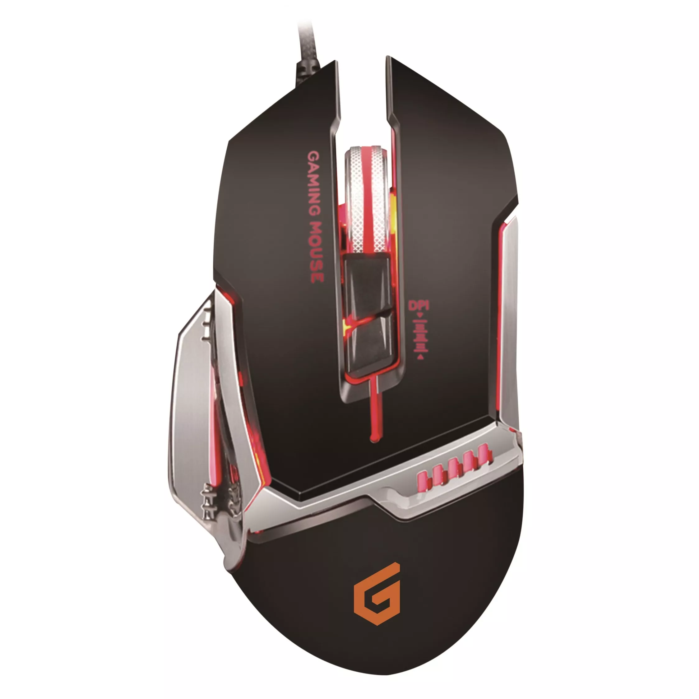 &divide; Mouse conceptronic gaming djebbel02b usb alta sensibilidad sensor 4000dpi botones programables