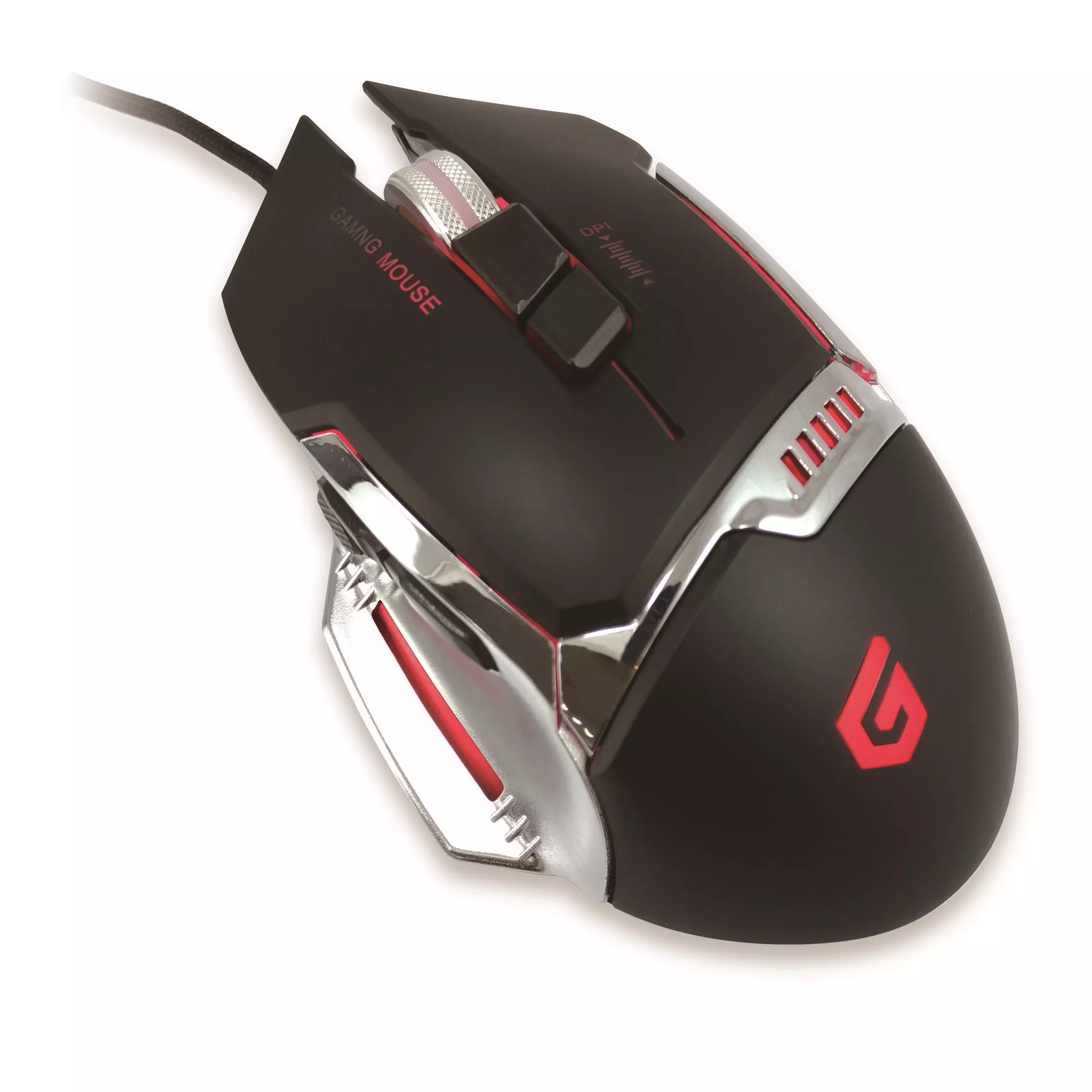 &divide; Mouse conceptronic gaming djebbel02b usb alta sensibilidad sensor 4000dpi botones programables