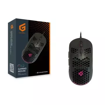 &divide; Mouse conceptronic gaming rgb djebbel04b usb 6400dpi 6 botones programables