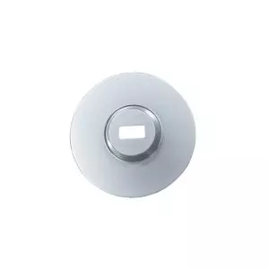 &divide; Placa de seguridad adhesiva 3m conceptronic lba02 con ranura para cable de seguridad (3x7mm) plata