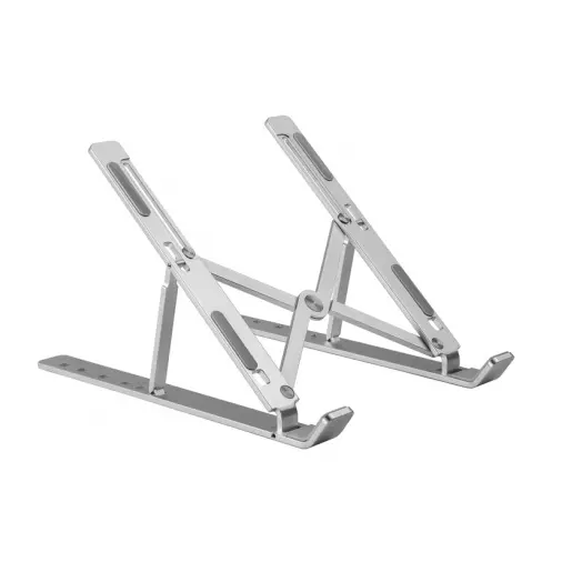 &divide; Soporte de portatil conceptronic de aluminio plegable
