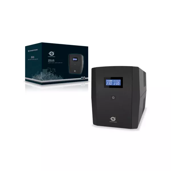 &divide; Sai 1200va conceptronic 720w 3 iec proteccion puerto lan modem