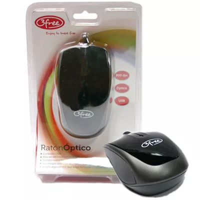 &divide; Mouse 3free mcn301 color negro