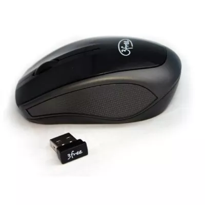 &divide; Mouse 3free wireless mcw401 receptor nano negro
