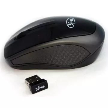 &divide; Mouse 3free wireless mcw401 receptor nano negro