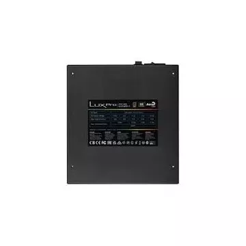 &divide; Fuente de alimentacion modular aerocool 650w lux pro certificado 80+ bronze apfc vent. 14cm rgb