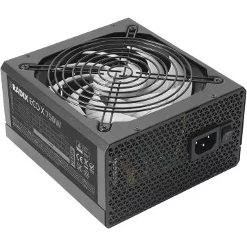 &divide; Fuente de alimentacion tacens radix eco x 750w apfc 87 % eficiencia vent 140mm 10db haswell