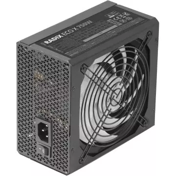&divide; Fuente de alimentacion tacens radix eco x 750w apfc 87 % eficiencia vent 140mm 10db haswell