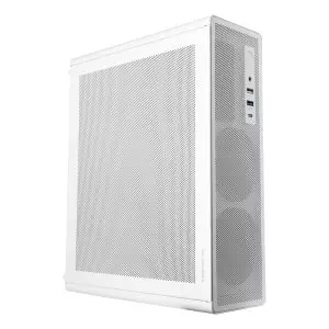 &divide; Caja microatx slim tacens 2aeroslim500w 90mm fan paneles mesh usb-c color blanco f.a tfx 500w