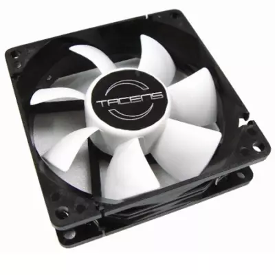 &divide; Ventilador interno tacens 3 auraii 8x8 12db, fluxus bearing, antivibration pad bajo ruido