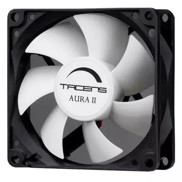 &divide; Ventilador interno tacens 3 auraii 8x8 12db, fluxus bearing, antivibration pad bajo ruido