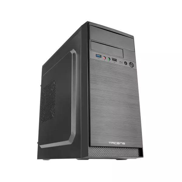 &divide; Caja microatx tacens anima ac4 usb3.0 usb2.0 full black ssd sin fuente de alimentacion