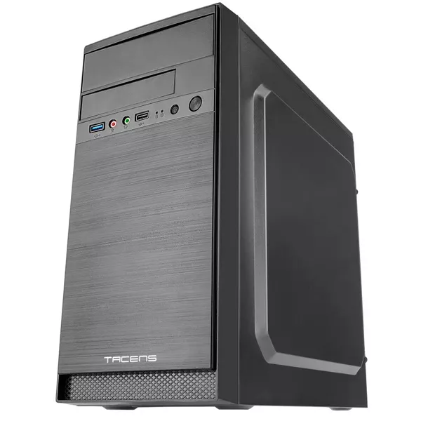 &divide; Caja microatx tacens anima ac4500 usb3.0 usb2.0 full black ssd con fuente de alimentacion de 500w ap