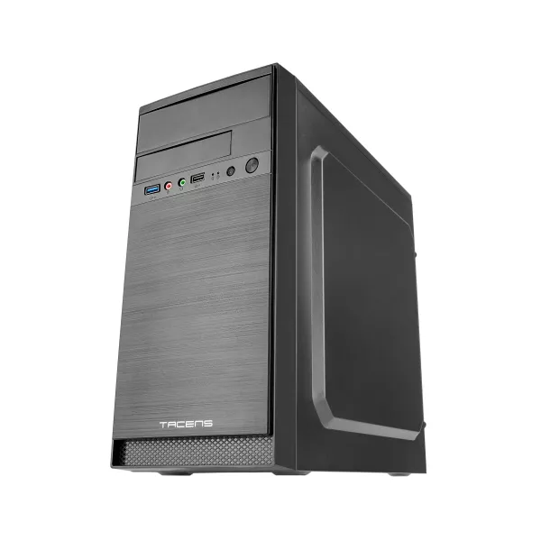 &divide; Caja microatx tacens anima ac4500 usb3.0 usb2.0 full black ssd con fuente de alimentacion de 500w ap