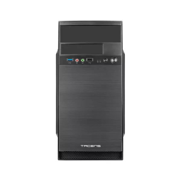 &divide; Caja microatx tacens anima ac4500 usb3.0 usb2.0 full black ssd con fuente de alimentacion de 500w ap