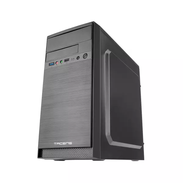 &divide; Caja microatx tacens anima ac4 usb3.0 usb2.0 full black ssd sin fuente de alimentacion