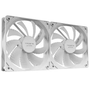 &divide; Ventilador interno tacens anima af12x2w 12x12 14db fluxus bearing air-guide bajo ruido pack 2 blanco