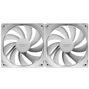&divide; Ventilador interno tacens anima af12x2w 12x12 14db fluxus bearing air-guide bajo ruido pack 2 blanco