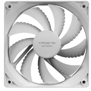 &divide; Ventilador interno tacens anima af12x2w 12x12 14db fluxus bearing air-guide bajo ruido pack 2 blanco