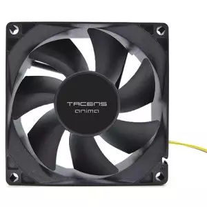 &divide; Ventilador interno tacens anima af8x2 8x8 bajo ruido 12db, fluxus bearing pack  2 negro