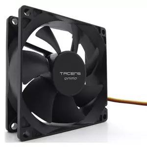 &divide; Ventilador interno tacens anima af8x2 8x8 bajo ruido 12db, fluxus bearing pack  2 negro