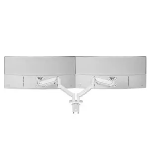 &divide; Soporte de mesa gas mars gaming marmpro2 2 pantallas 13" a 27" max 10kg vesa 75x75 100x100 blanco