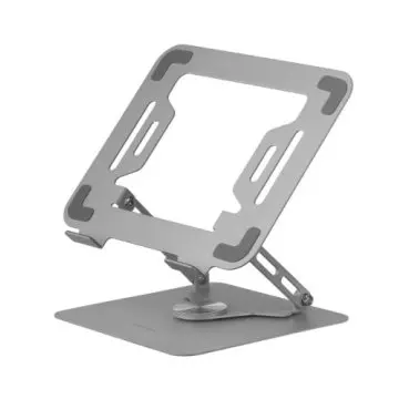 &divide; Soporte de portatil mars gaming marsn  hasta 17" giratorio plegable de acero negro