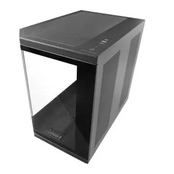 &divide; Caja atx semitorre gaming mars gaming mc3tcore color negro 3 paneles de cristal templado doble camar