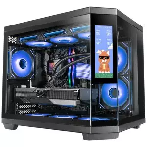 &divide; Caja atx semitorre gaming mars gaming mc3tcorelcdm 3 cristal templado pantalla lcd 2x3.5 3x2.5 gpu 4