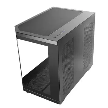 &divide; Caja microatx gaming mars gaming mc3tcorem triple cristal templado gpu 415mm 2x3.5 3x2.5 negro