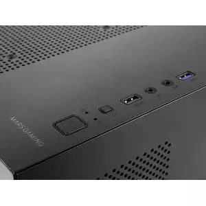 &divide; Caja microatx mars gaming mc3tlite negro 3 paneles cristal templado gpu max. 275mm 1x3.5 2x2.5