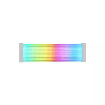 &divide; Extensor de cable argb mars gaming mca-24x 24pin silicona flexible
