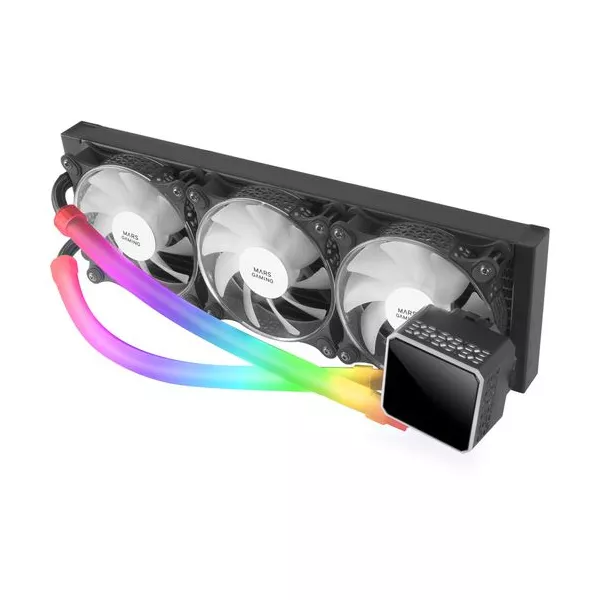 &divide; Fundas argb mars gaming para tubos de refrigeracion liquida mca-wt