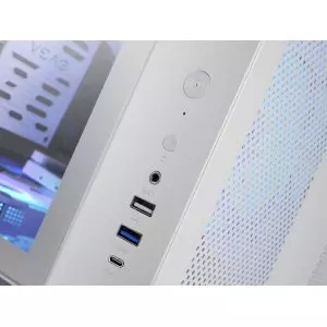 &divide; Caja atx semitorre mars gaming mccurv blanco cristal templado continuo gpu max. 334mm 1x3.5 2x2.5