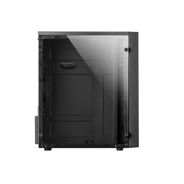 &divide; Caja microatx gaming mars gaming mcm black frontal linea rgb ventana lateral total usb3.0 + usb 2.0