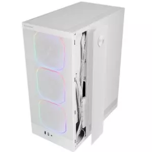 &divide; Caja atx mars gaming mcnebulaw lateral cristal templado frontal mesh gpu 302mm blanco