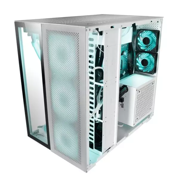 &divide; Caja e-atx mars gaming mc-nova custom xxl lateral y parte de frontal en cristal templad