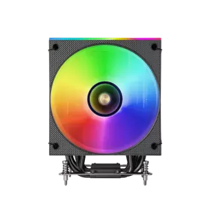 &divide; Ventilador con disipador de cpu mars gaming mcpulcd tdp 300w 120mm pantalla lcd argb negro