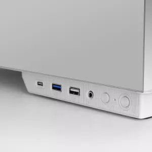 &divide; Caja atx mars gaming mcpulsarw doble cristal templado lcd frontal gpu 332mm blanco