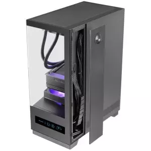 &divide; Caja atx mars gaming mcpulsar doble cristal templado lcd frontal gpu 332mm negro