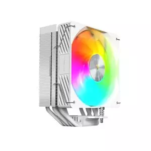 &divide; Ventilador con disipador de cpu mars gaming mcpux5argbw  blanco argb pwm si 120mm tdp 280w