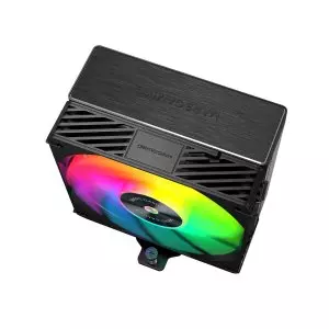 &divide; Ventilador con disipador de cpu mars gaming mcpux5 argb black pwm si 120mm tdp 280w