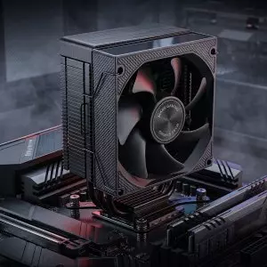 &divide; Ventilador con disipador de cpu mars gaming mcpu-xpro tdp 190w 3 heatpipes torre pwm fdb negro