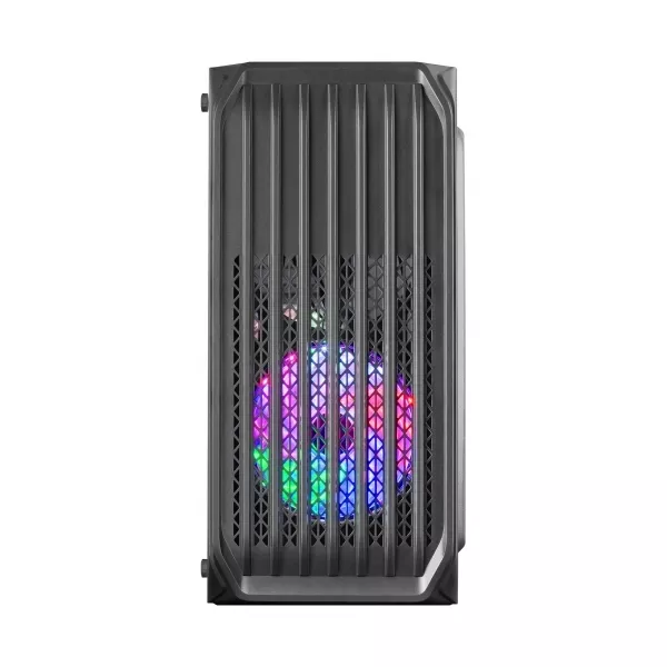&divide; Caja microatx gaming mars gaming mc-s2 black frontal con ventilador frgb ventana lateral sin f.a
