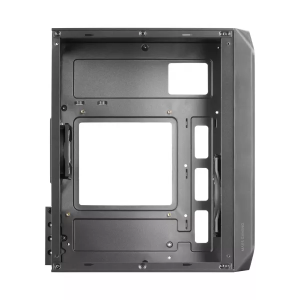 &divide; Caja microatx gaming mars gaming mc-s2 black frontal con ventilador frgb ventana lateral sin f.a