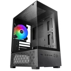 &divide; Caja microatx gaming mars gaming mc-se2 black cristal continuo gpu 290mm 1x3.5 2x2.5